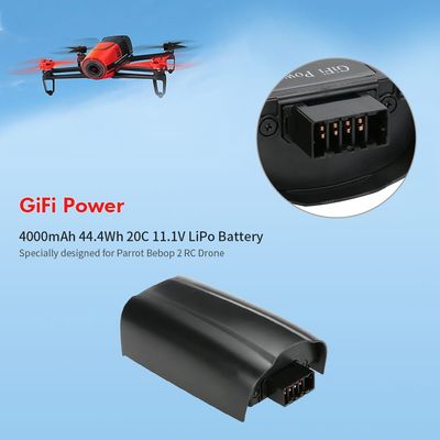 4000mAh 11.1V Rechargeable Lipo Battery for Parrot Bebop 2 D