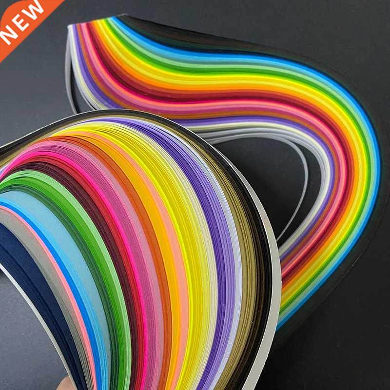 6 colors 180pcs quilling paper assorted mixed color origami