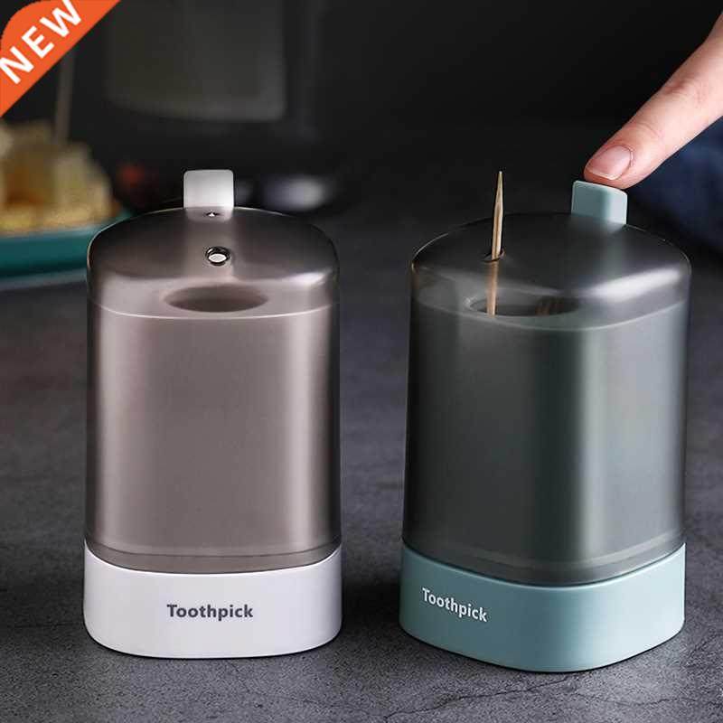 5 colors toothpick dispenser automatic toothpick box portabl