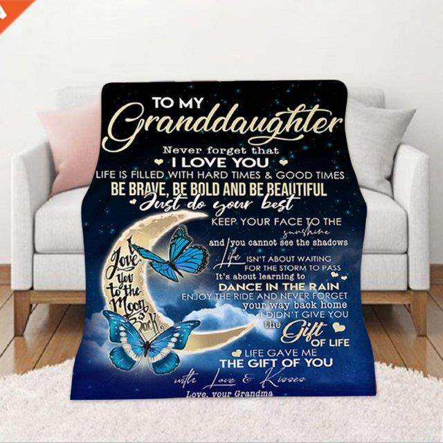 home letter design 3d printing blankets to my granddaughter