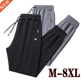 Men Plus 5xl Large Sportswear Sweatpants Size Elastic