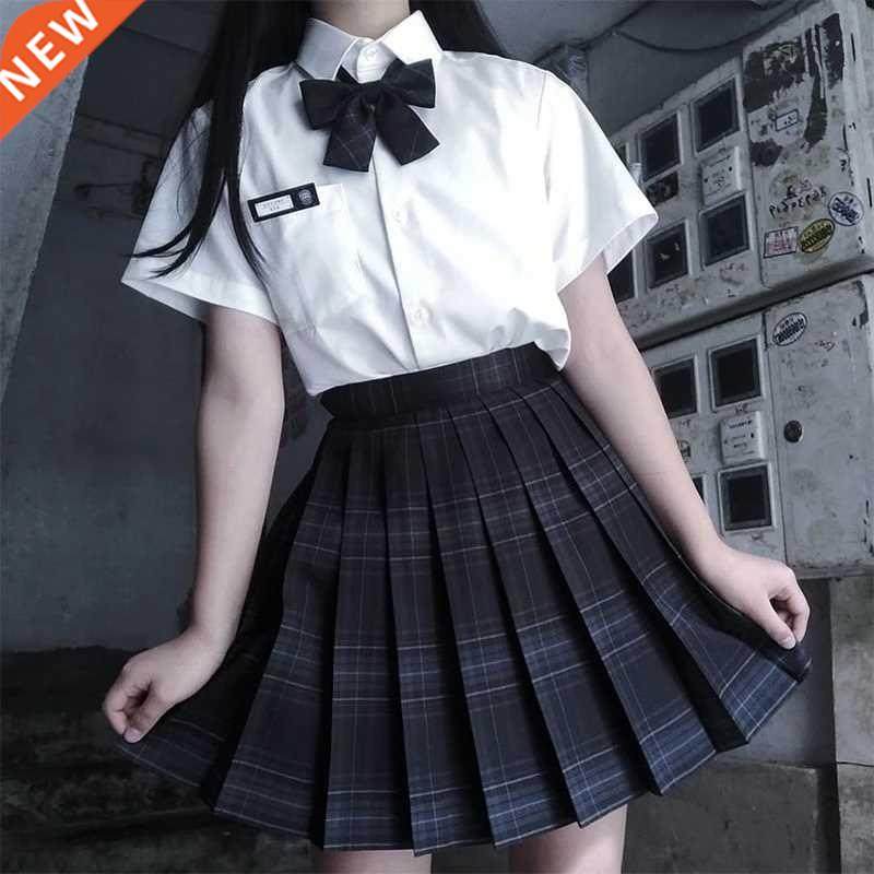 plaid pleated skirt mini skirts summer winter black mini ski