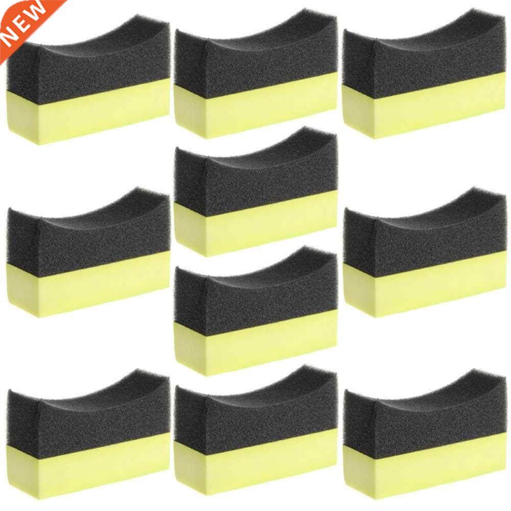 10pcs sponge multi purpose tyre tire dressing applior cur
