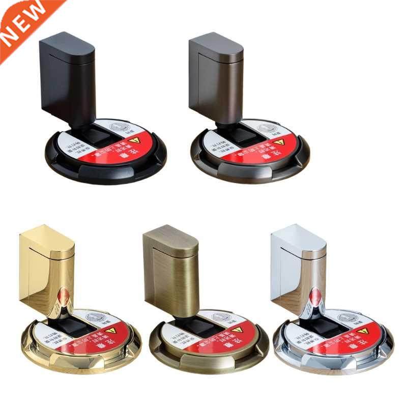 modern windproof door stopper floor-mounted door holder zinc