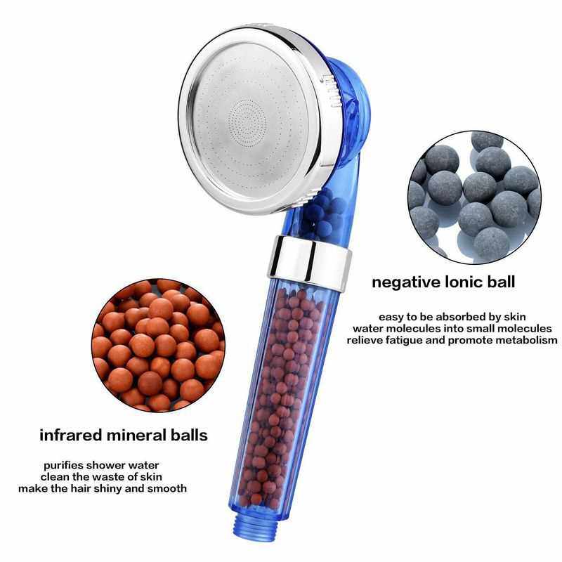 ONC FLTER SHOWER HEAD WTH 4 FEET HOSE HGH PRESSURE WATE