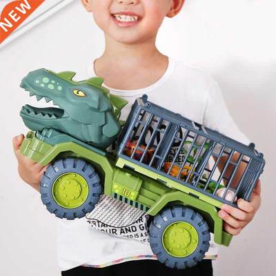 Children Dinosaur Transport Car Oversized Inertial Crane Car