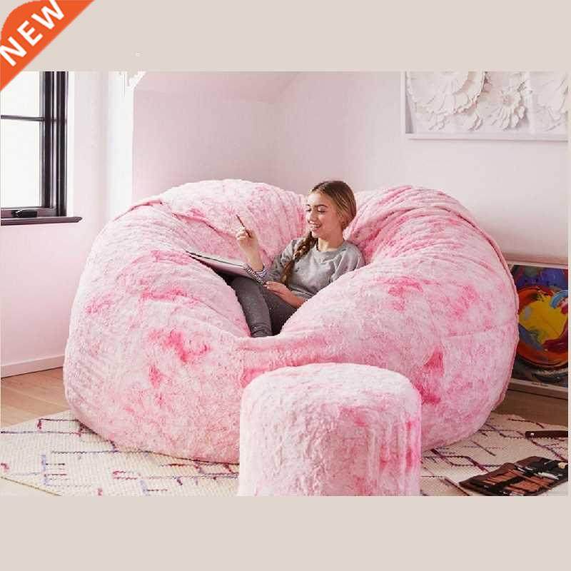 dropshipping new giant sofa ver soft comfortable fluffy fur