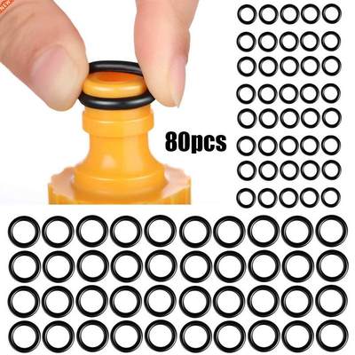 80Pcs/Set 1/4 M22 O-Rings + 3/8 O-Rings Rubber For Pressure