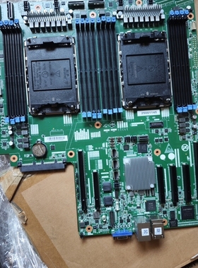 intel c741 主板芯片主装机双路4677主板，2u白 议价