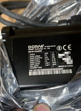 DORNA东菱伺服电机DM1M-10A80I8E，1.0 议价