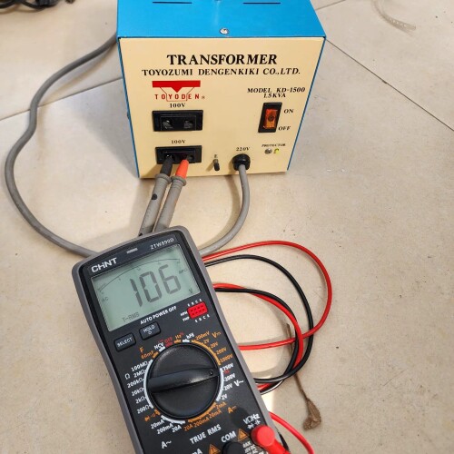 日本进口 KD_1500变压器 输入220V输出100V 议价