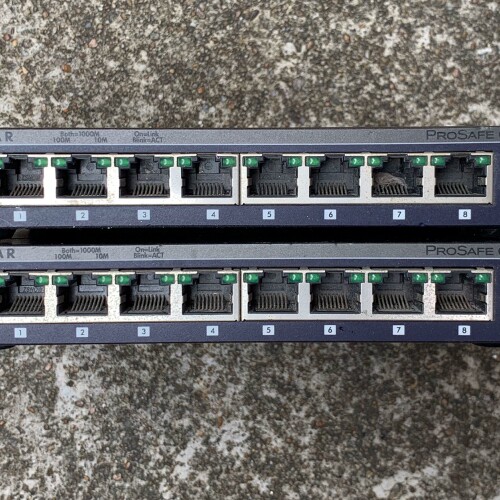 NETGEAR网件 gs108e 8口千兆带管理交换器 议价