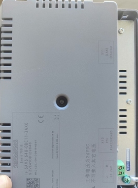 西门子触摸屏smart700IE 6AV6 648-0 议价