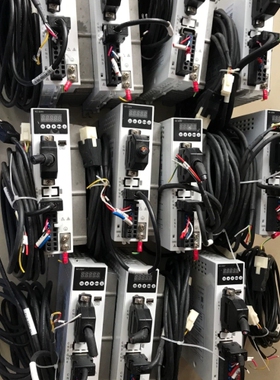 ZHIWEI交流伺服电机套装，750W，拆机成色新，功能正常 议价