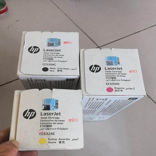 HP惠普激光硒鼓，型号CC530AC黑色、CC532(议价）