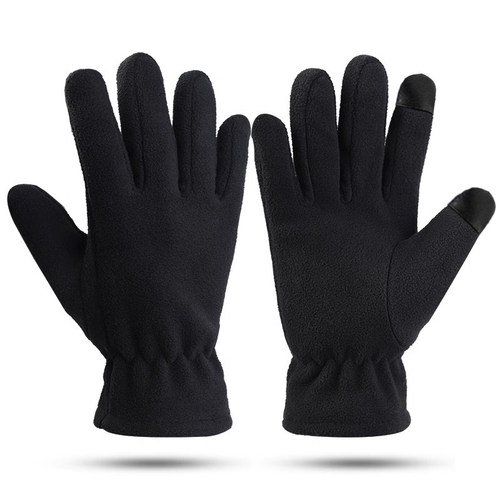 卡姿萌秋冬款单层摇粒绒耐磨手套