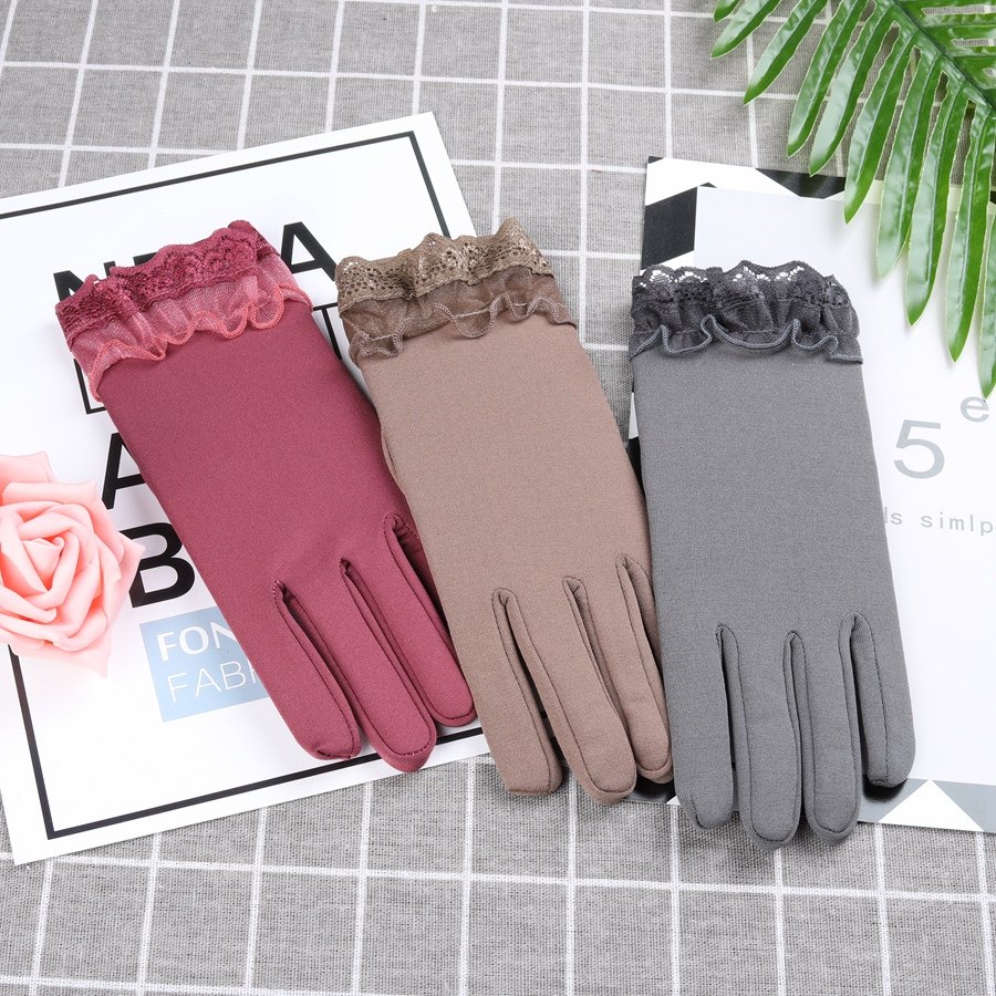 Card position lady spring and autumn Adidas monolayer Thin section Cashmere Elastic force Hand guard fashion keep warm Cashmere glovein the Accessories/Leather belt/Hat/Muffler , Gloves  category - from Buy2taobao.com to provide professional Taobao agent buy service