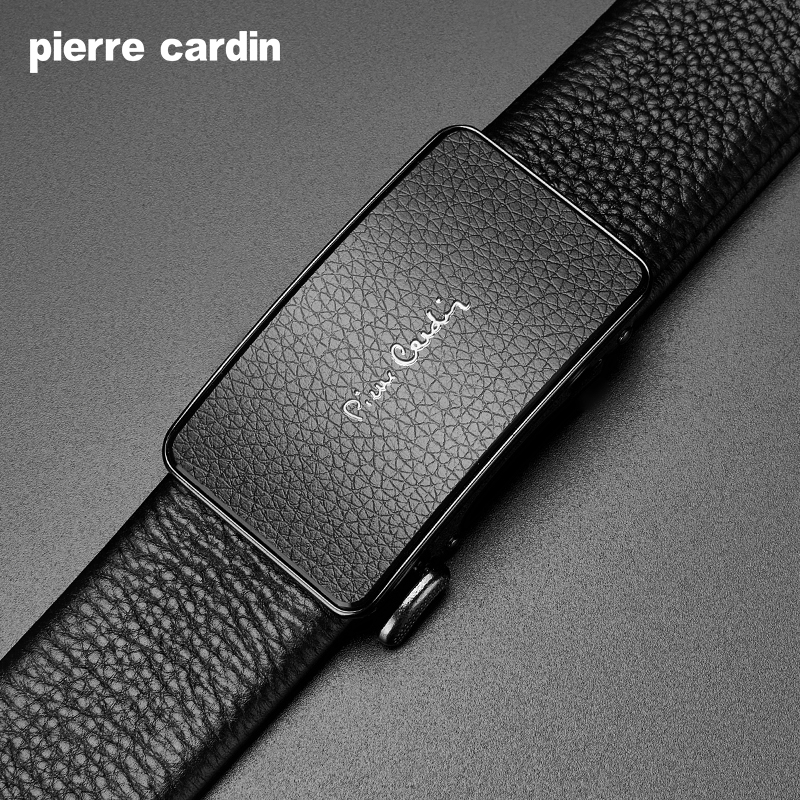 皮尔卡丹皮带男款真皮自动扣男士皮带牛皮裤腰带潮流2025新款腰带