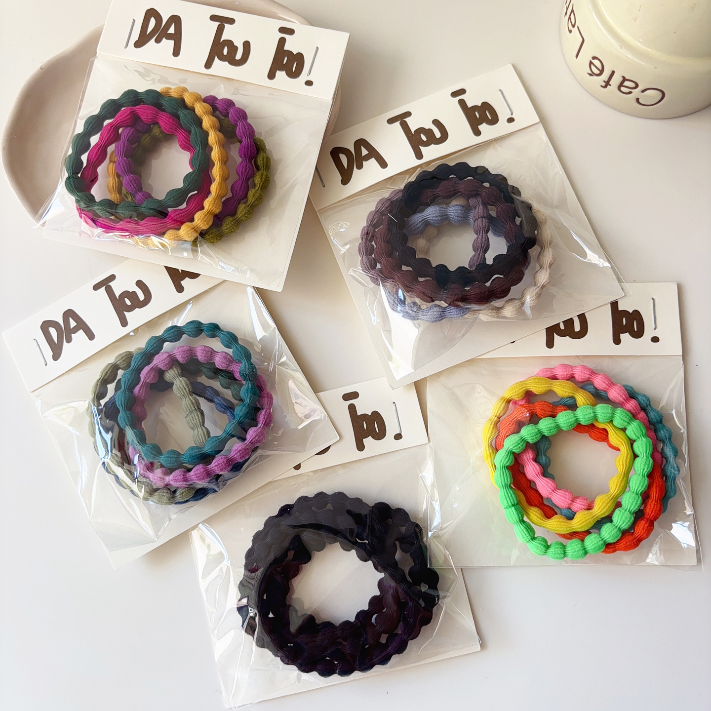 韩版豆豆发圈儿童发饰品发绳头绳