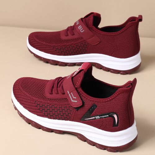 中老年人健步鞋女鞋妈妈鞋软底