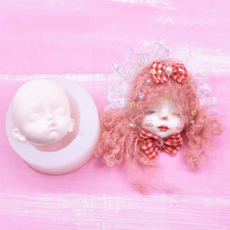 粘土脸模软陶正比硅胶脸模超轻粘土翻糖脸部脸型模具日系软妹胸针,玩具/童车/益智/积木/模型,粘土/超轻粘土,淘宝优惠券,粉丝福利购,淘宝优惠卷