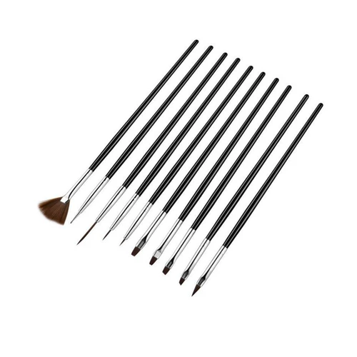 Глина, глиняная роспись, комплект, лайнер, цветные карандаши, 10 упаковки