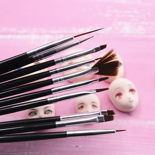 Глина, глиняная роспись, комплект, лайнер, цветные карандаши, 10 упаковки