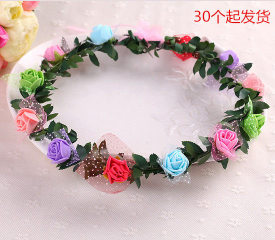 头卡通女童礼品女学生发光花环小玩具9朵花带女绿色儿童材料运动|ruв категории игрушка/коляска/головоломка/блоки/модель, электронный/сила/надувной/хитрые игрушки, светящиеся игрушки - от Buy2taobao.com для оказания профессиональной услуги покупки агента Taobao