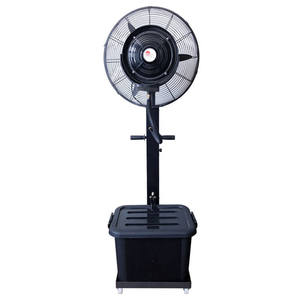 祥阳工业喷雾扇雾化降温落地扇加水冷风扇大风力户外遥控风扇小款