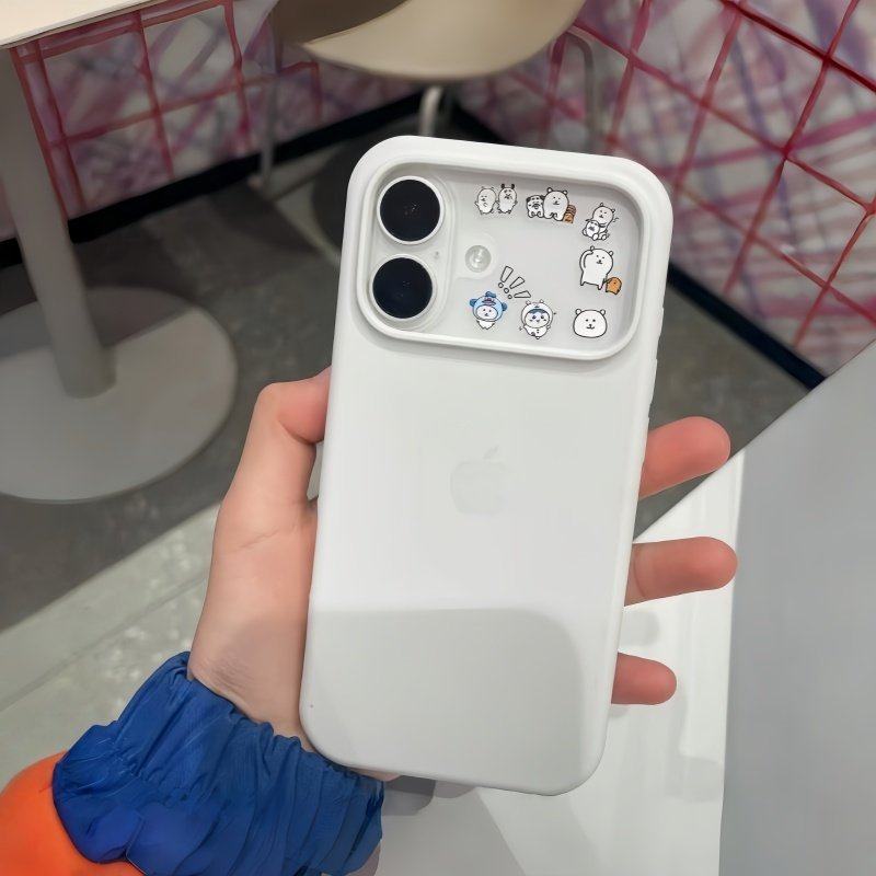 自嘲熊手机镜头贴纸后壳适用于苹果17手机壳贴纸镜头膜背卡无痕贴,文具电教/文化用品/商务用品,贴纸/立体贴纸,淘宝优惠券,粉丝福利购,淘宝优惠卷