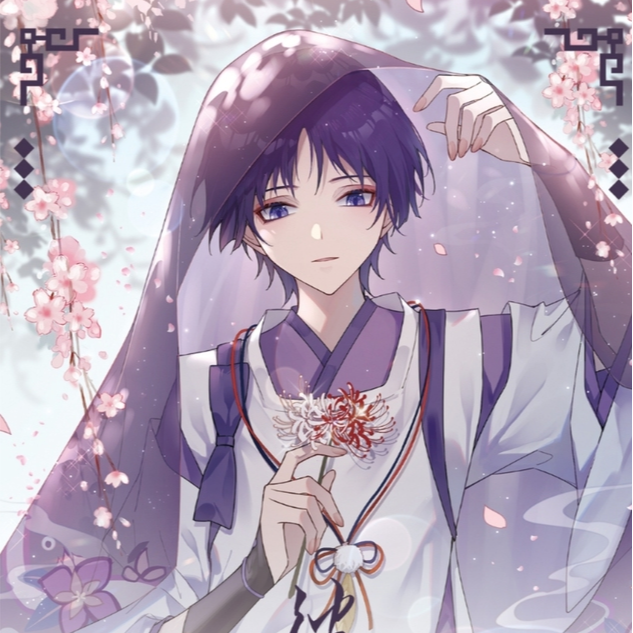 [现货] 原神 散兵流浪者同人企划彼岸花开徽章镭射票色纸流麻