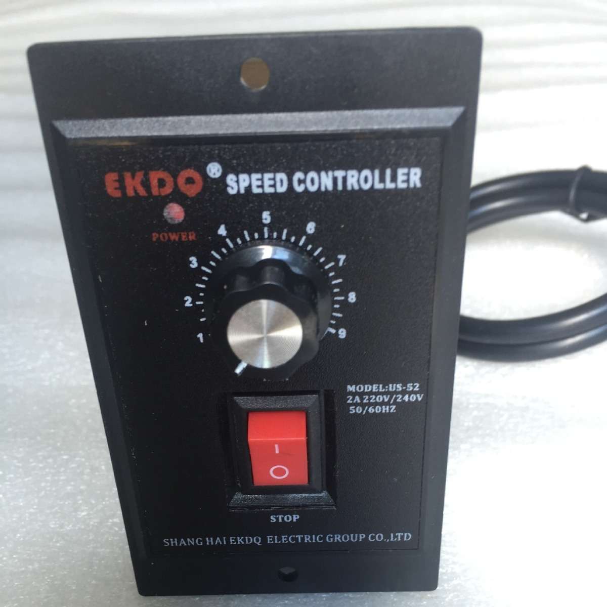 单相电机调速器 马达调速器 15w25w60w120W 250W US-52