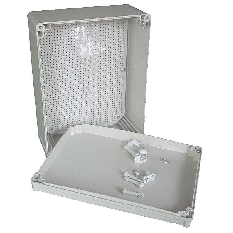 斯普威尔 PC料室外防水盒 600*500*190mm四角螺丝防水接线盒