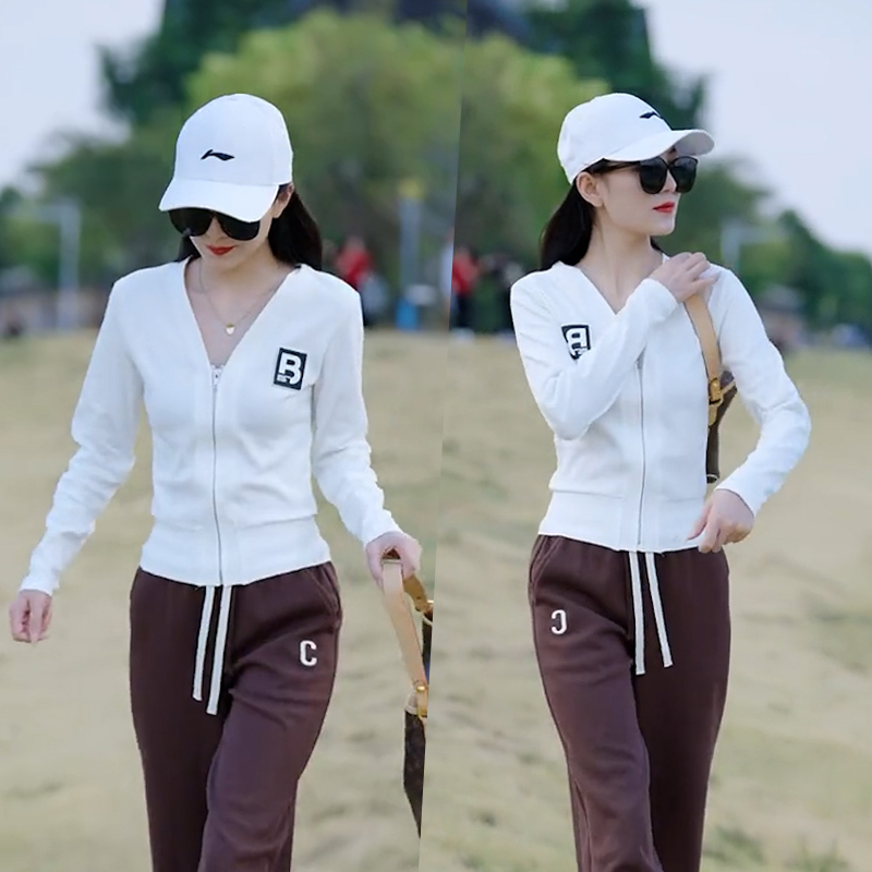 长袖打底t恤女夏装拉链上衣女