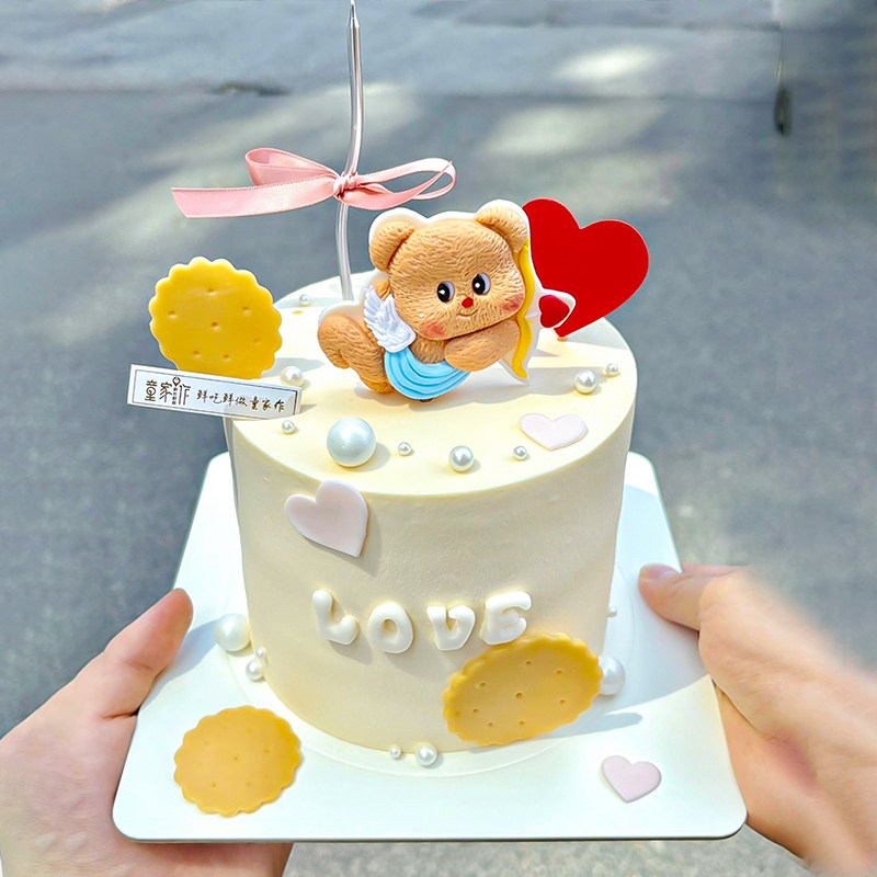 2.14情人节爱神丘比特蛋糕装饰浪漫情侣表白黄油小熊饼干爱心插件,节庆用品/礼品,蛋糕/烘焙装饰用品,淘宝优惠券,粉丝福利购,淘宝优惠卷