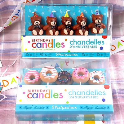 烘焙生日蜡烛蛋糕装饰插件