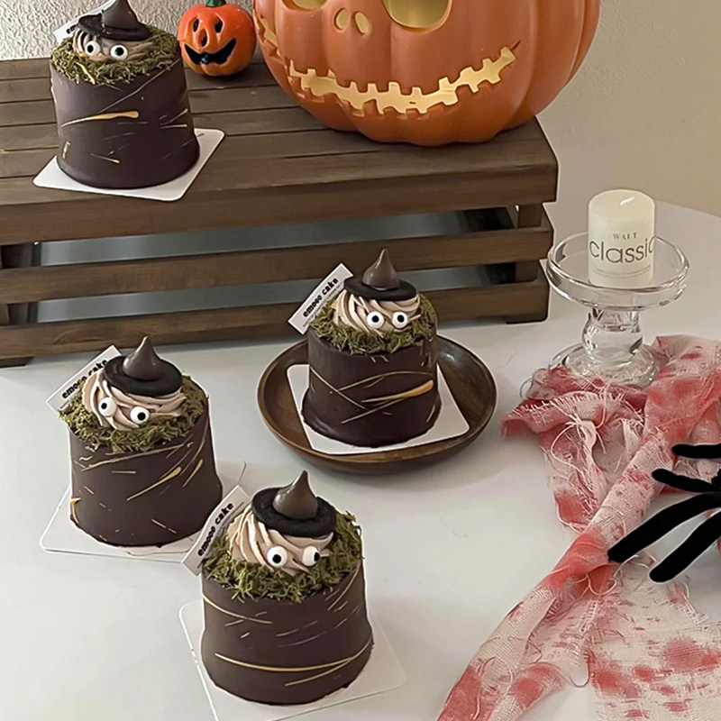 2024万圣节搞怪大聪明巫女帽幽灵蛋糕装饰水滴帽巧克力小眼睛配件,节庆用品/礼品,蛋糕/烘焙装饰用品,淘宝优惠券,粉丝福利购,淘宝优惠卷