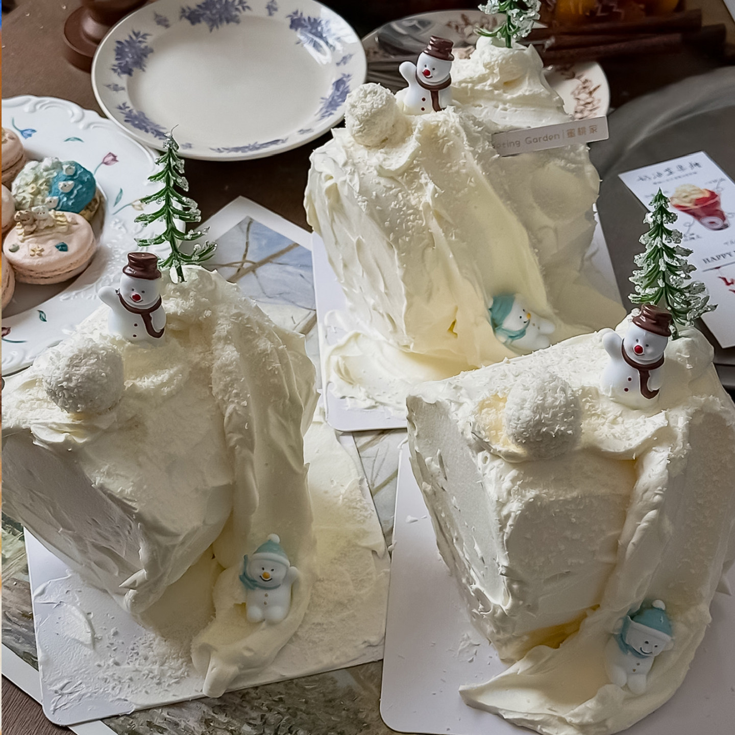 浪漫圣诞节主题冷萃酸奶雪球雪人蛋糕装饰可爱滑梯小雪人雪松装扮,节庆用品/礼品,蛋糕/烘焙装饰用品,淘宝优惠券,粉丝福利购,淘宝优惠卷