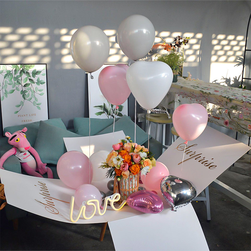 网红创意情侣表白求婚礼盒惊喜盒蛋糕鲜花包装盒告白气球婚礼布置,节庆用品/礼品,蛋糕/烘焙装饰用品,淘宝优惠券,粉丝福利购,淘宝优惠卷