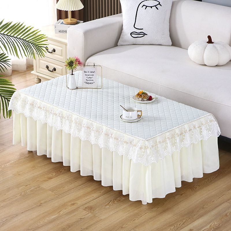 桌子遮盖布茶几桌布ins布艺茶几罩套长方形客厅茶几垫餐桌布艺电
