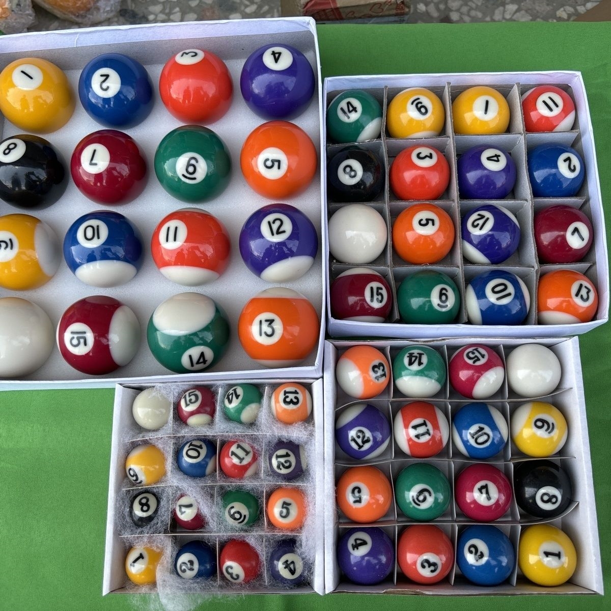 儿童款小号台球 家用 25mm32mm38mm迷你小台球玩具用品台球杆