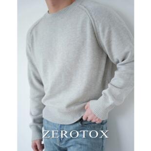 毛衣打底 重磅保暖600G新贵老钱短宽插肩袖 GZX ZEROTOX软糯丝滑