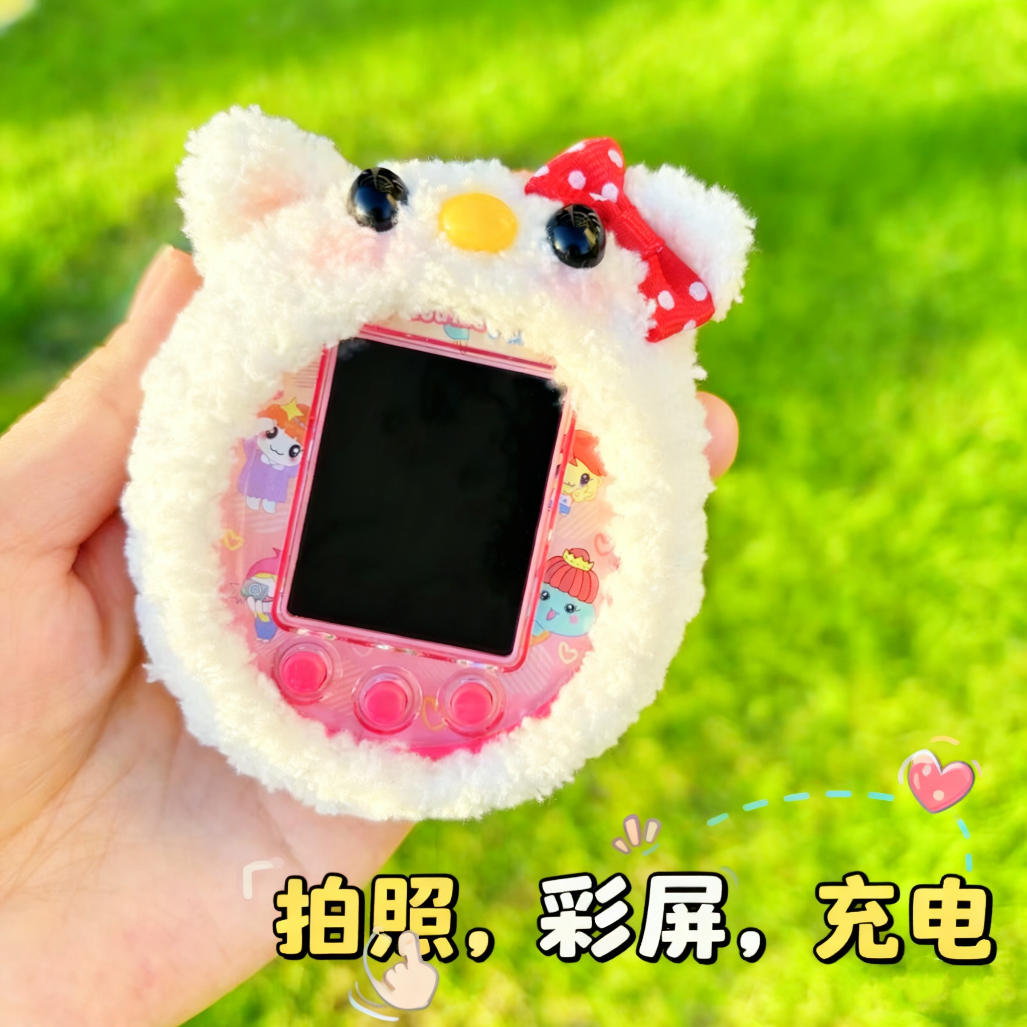 新款拍照拓麻歌子彩屏电子宠物机充电养成交友游戏机玩具生日礼物