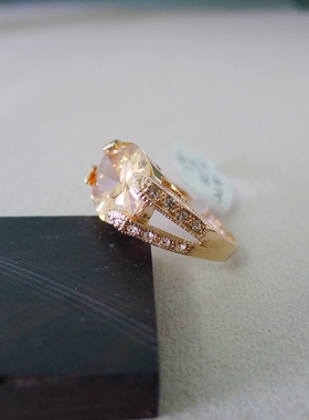 香槟色19号大戒面76C-22仿水晶