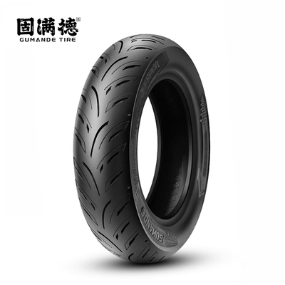 固满德GT01踏板摩托车12寸轮胎防滑半热熔九号电动车10寸真空外胎