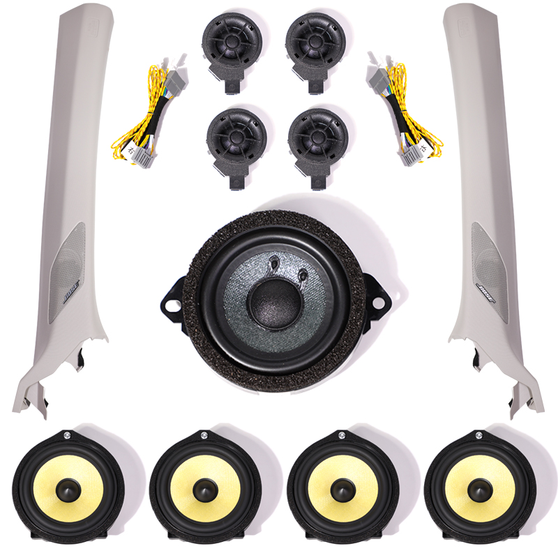 新雅阁英仕派全车喇叭改装升级