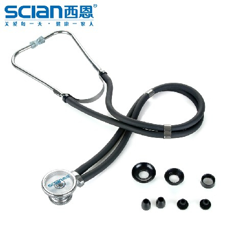 西恩HS-30C多功能双管医用医生专用心肺呼吸科听诊器胎心送配件