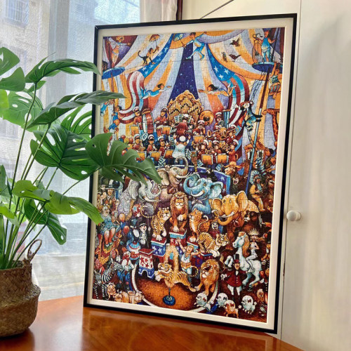 VOX蓝卡高难度拼图超高咬合礼物