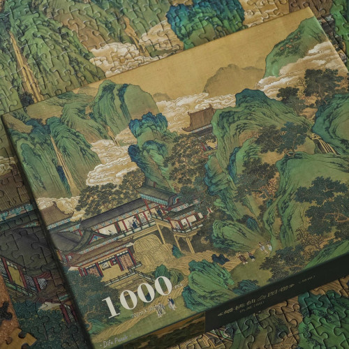 国风拼图1000片世界名画装饰礼物