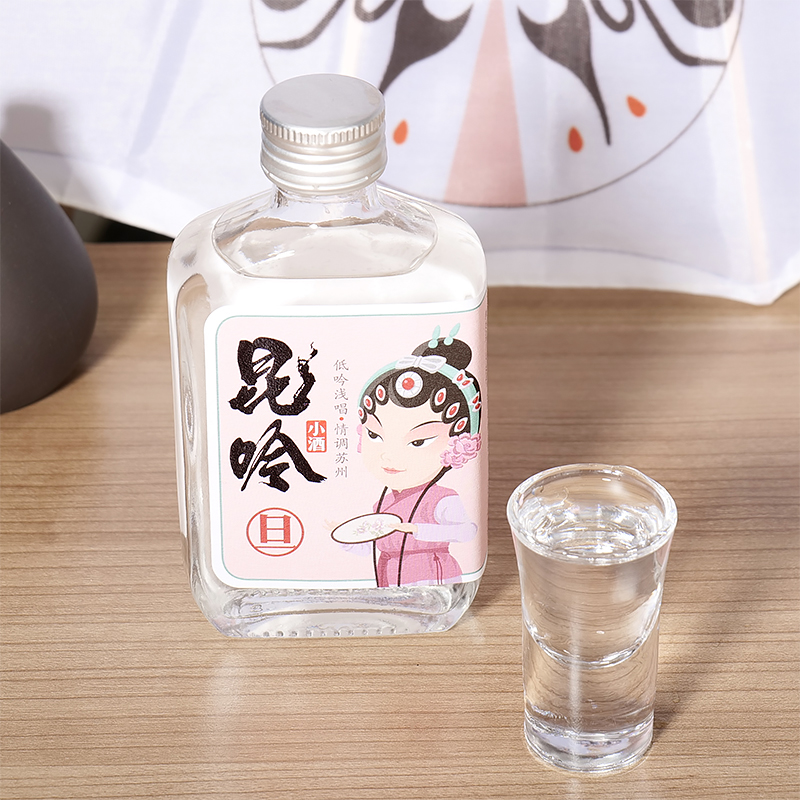 苏州桥昆吟小酒浓香型白酒高度